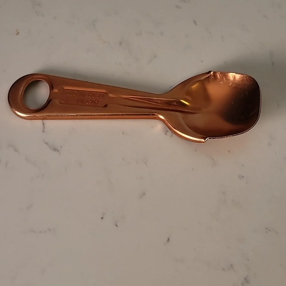 Vintage Copper Aluminum Ice Cream Scoop